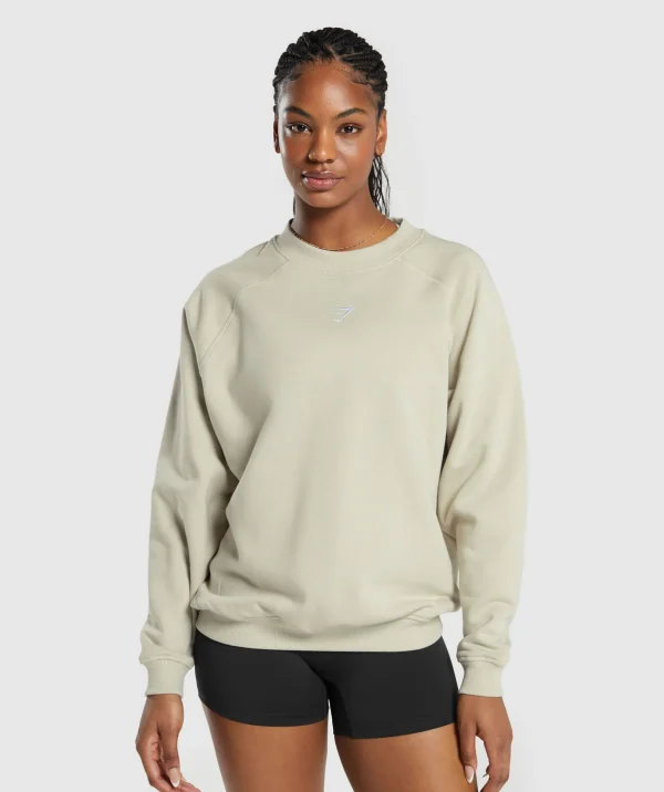 Training Oversized Fleece Sweatshirt