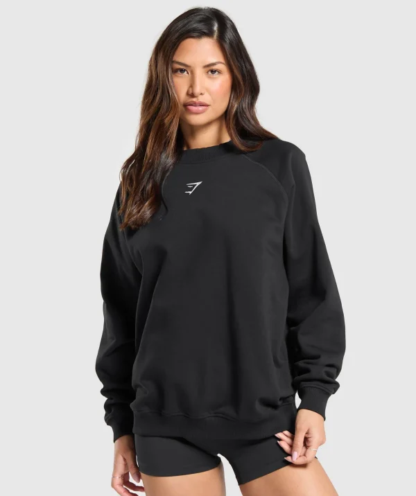 Training Oversized Fleece Sweatshirt