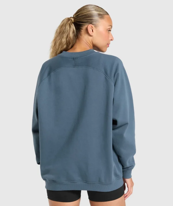 Training Oversized Fleece Sweatshirt