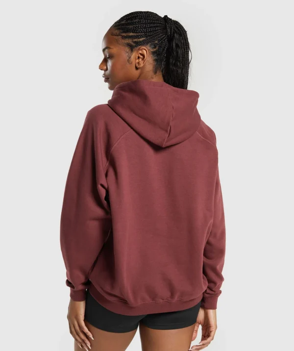 Training Oversized Fleece Hoodie