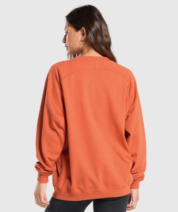 Training Oversized Fleece Sweatshirt