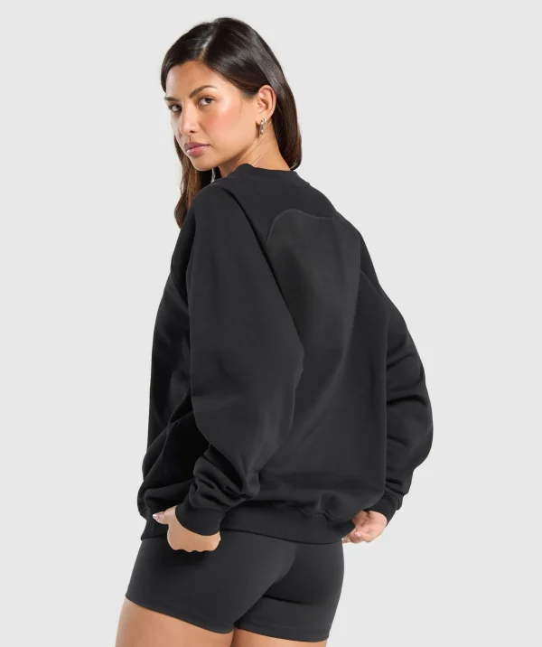 Training Oversized Fleece Sweatshirt