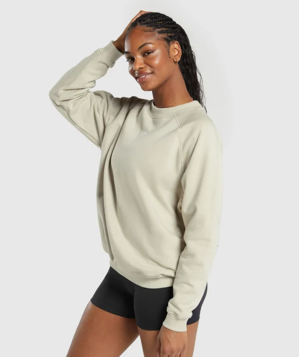 Training Oversized Fleece Sweatshirt