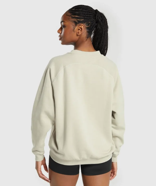 Training Oversized Fleece Sweatshirt