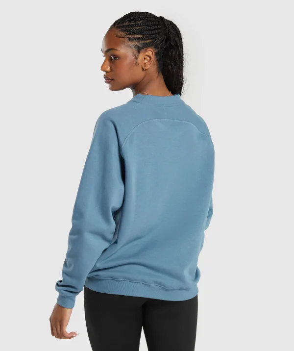 Training Oversized Fleece Sweatshirt