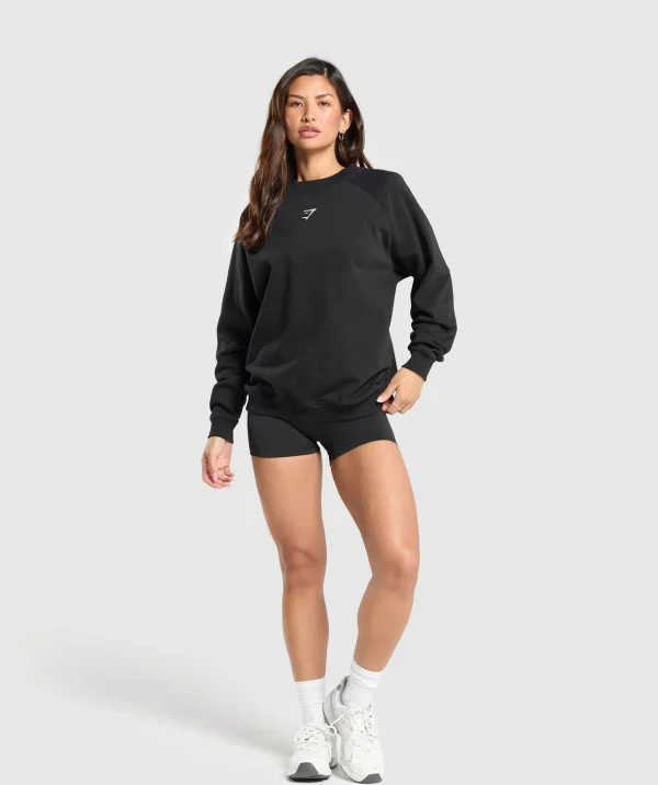 Training Oversized Fleece Sweatshirt