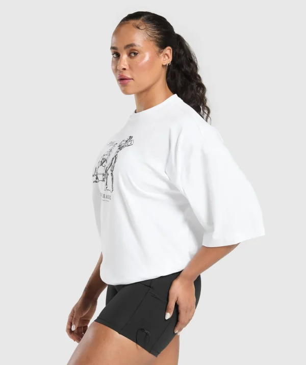 Two Strong Women Oversized T-Shirt