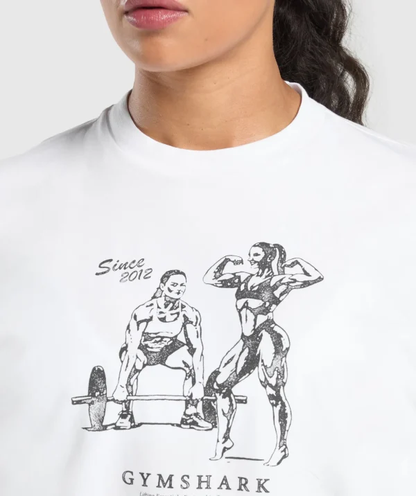 Two Strong Women Oversized T-Shirt