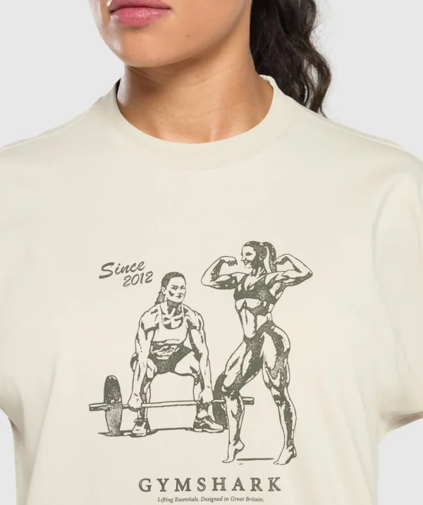 Two Strong Women Oversized T-Shirt
