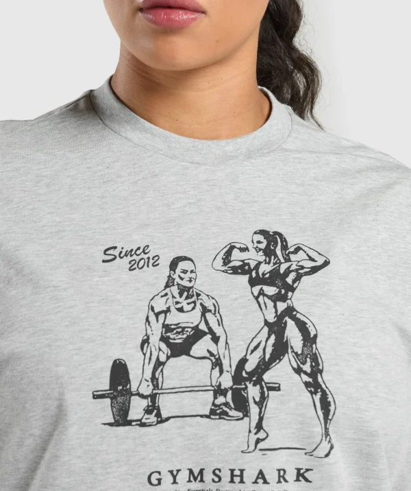 Two Strong Women Oversized T-Shirt