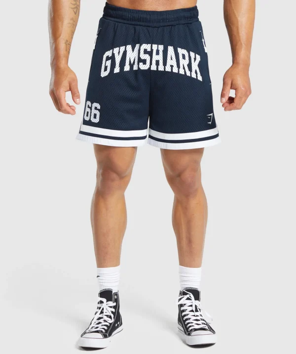 Varsity Mesh Shorts