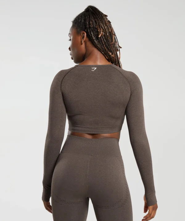 Vital Seamless 2.0 Long Sleeve Crop Top