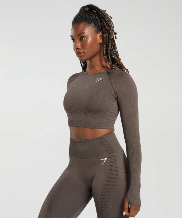 Vital Seamless 2.0 Long Sleeve Crop Top