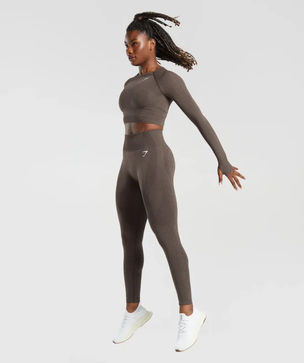 Vital Seamless 2.0 Long Sleeve Crop Top