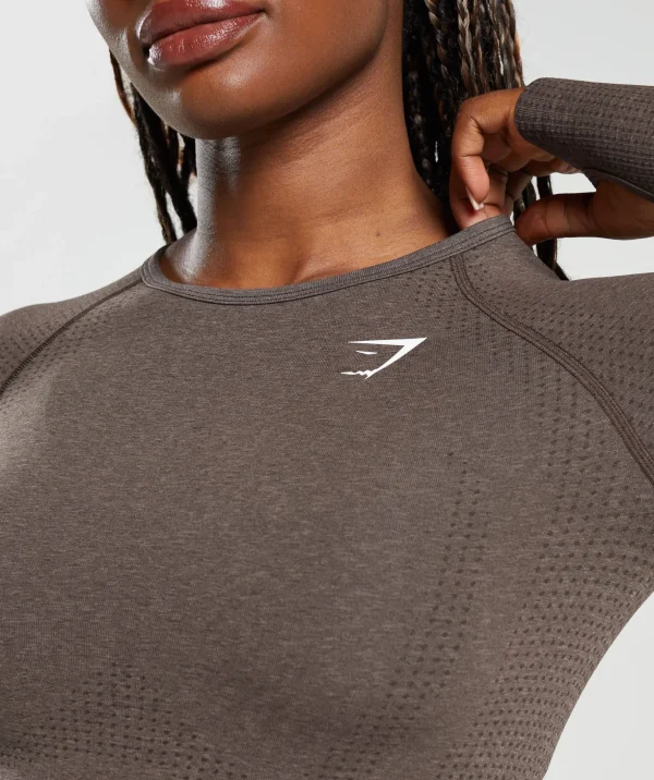 Vital Seamless 2.0 Long Sleeve Crop Top