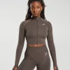 Vital Seamless 2.0 Midi Zip Up Jacket