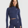 Vital Seamless 2.0 Midi Zip Up Jacket