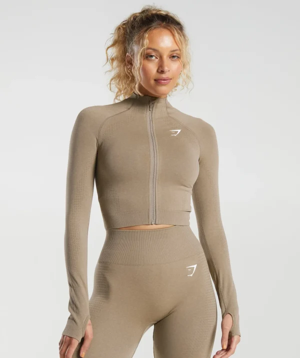 Vital Seamless 2.0 Midi Zip Up Jacket