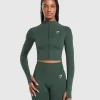 Vital Seamless 2.0 Midi Zip Up Jacket