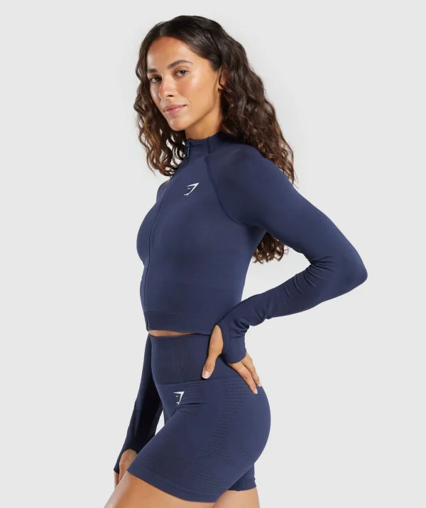 Vital Seamless 2.0 Midi Zip Up Jacket