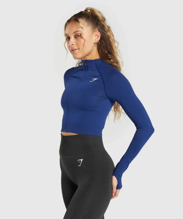 Vital Seamless 2.0 Midi Zip Up Jacket