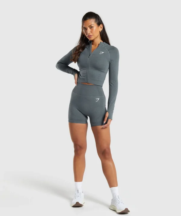 Vital Seamless 2.0 Midi Zip Up Jacket