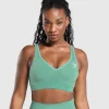 Vital Seamless 2.0 V Neck Sports Bra