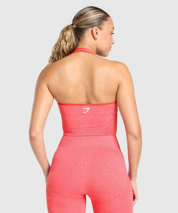 Vital Seamless Halter Neck Tank With Shelf