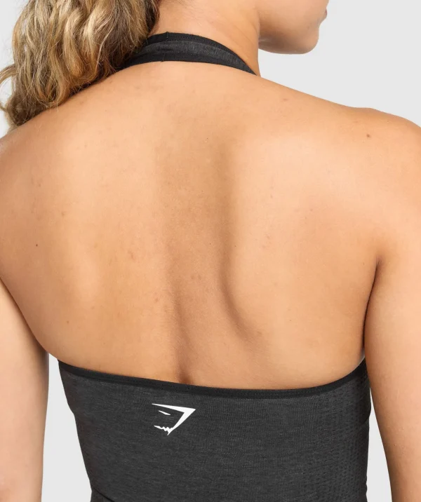 Vital Seamless Halter Neck Tank With Shelf