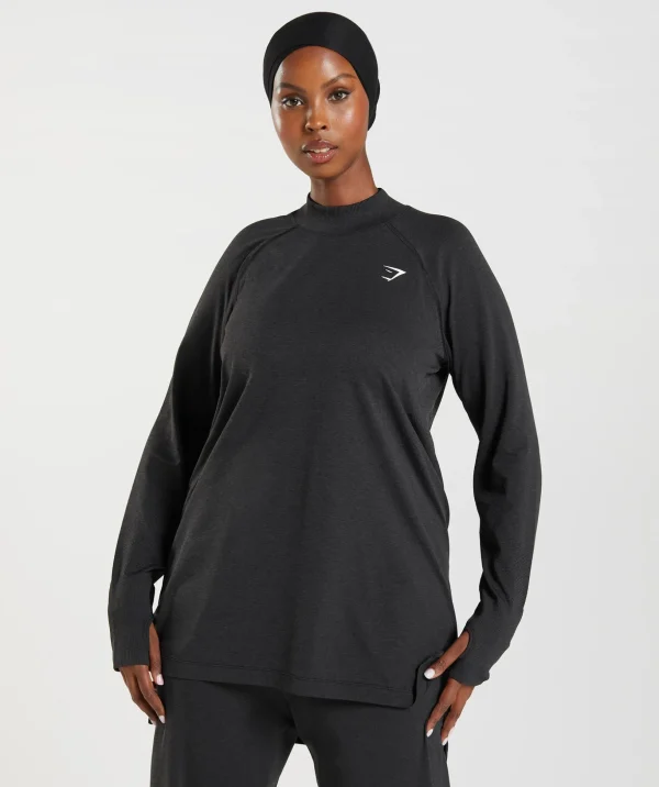 Vital Seamless Long Line Top