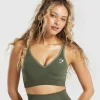 Vital Seamless V Neck Sports Bra