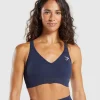 Vital Seamless V Neck Sports Bra