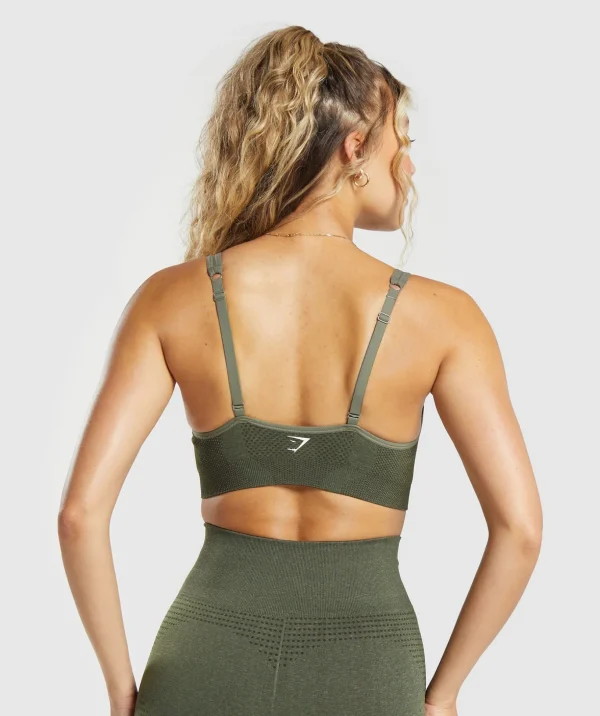 Vital Seamless V Neck Sports Bra