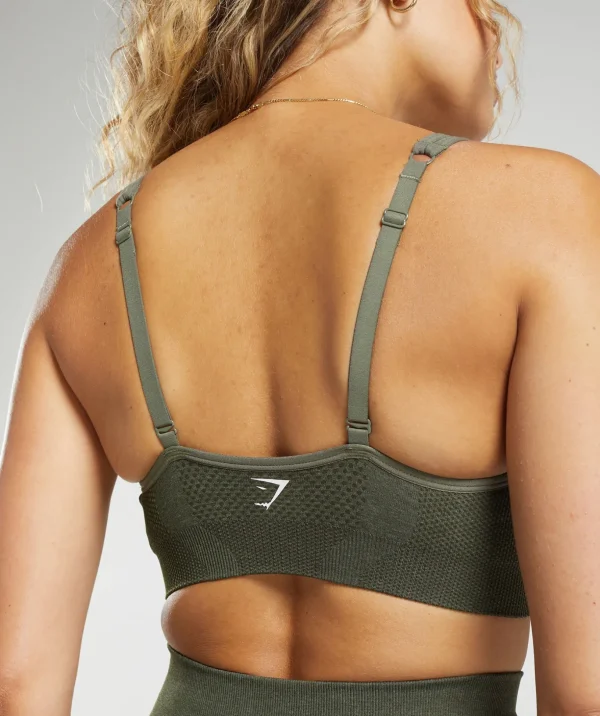 Vital Seamless V Neck Sports Bra