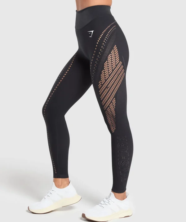 Warp Knit Seamless Tights