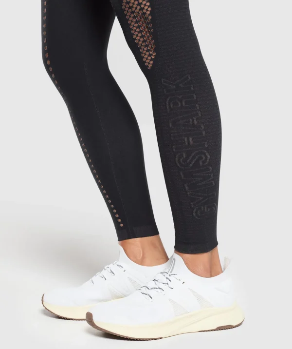 Warp Knit Seamless Tights