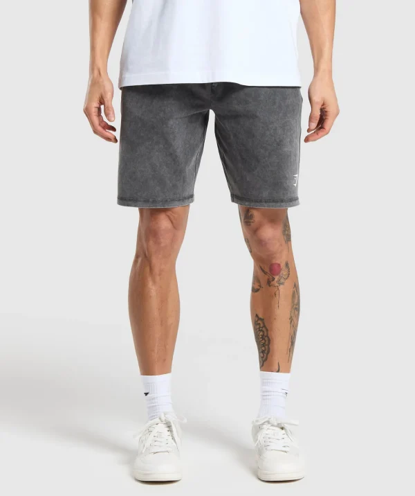 Washed Jersey 9" Shorts