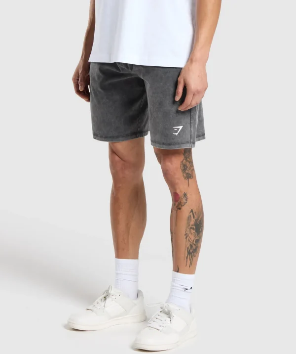 Washed Jersey 9" Shorts