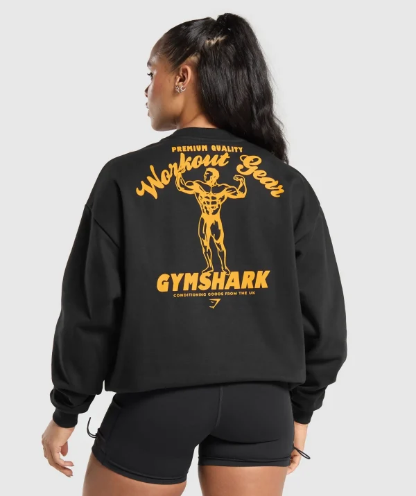 Workout Gear Oversized Sweatshirt