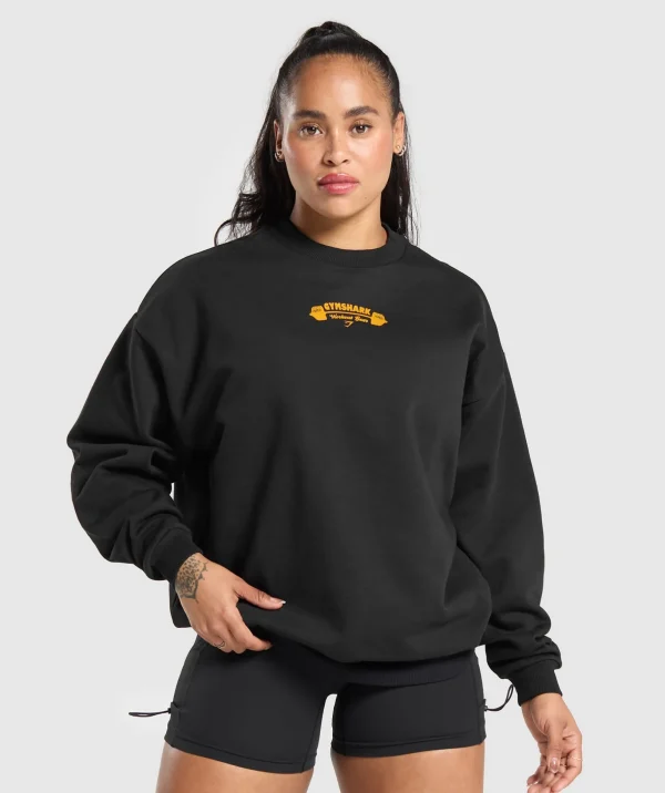 Workout Gear Oversized Sweatshirt