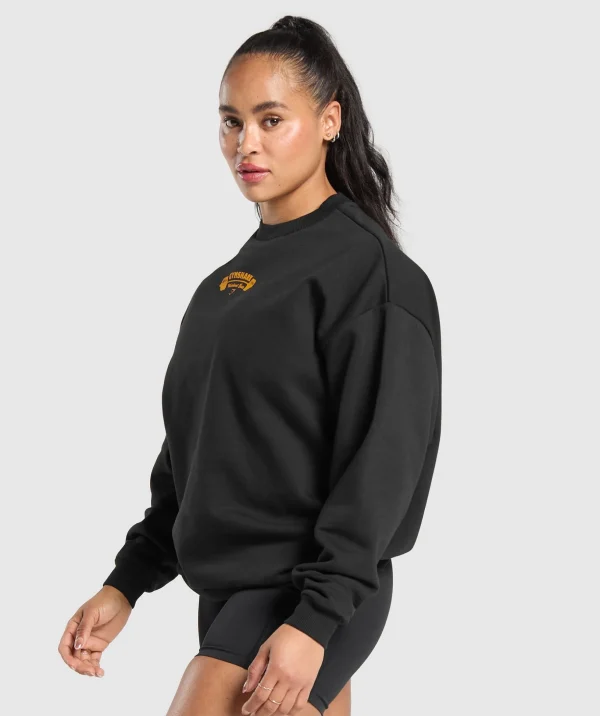 Workout Gear Oversized Sweatshirt